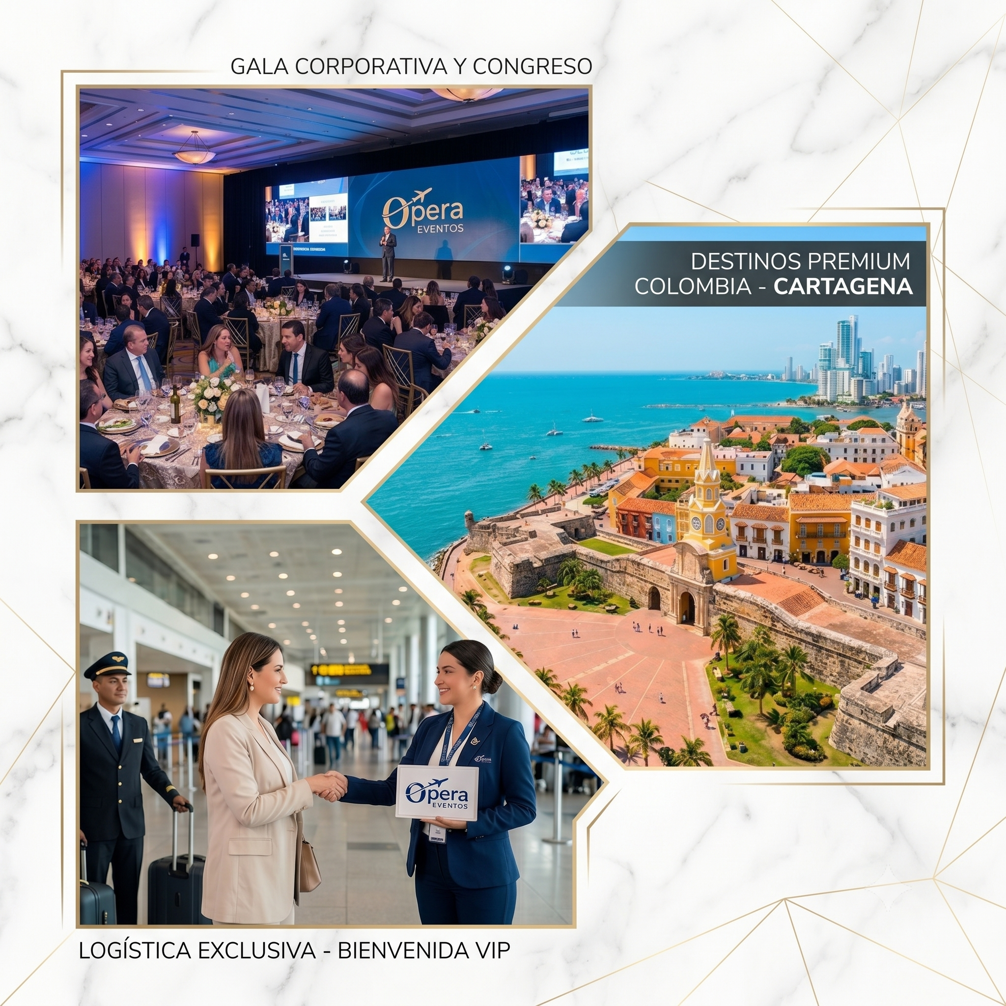 Evento de gala corporativo organizado por Opera Eventos